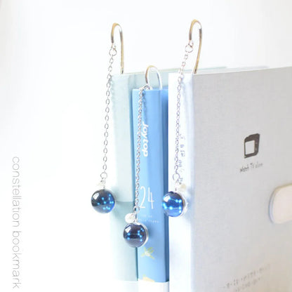 Luminous Aquarius Constellations Metal Bookmark – Perfect Bookmark for Aquarius Fans