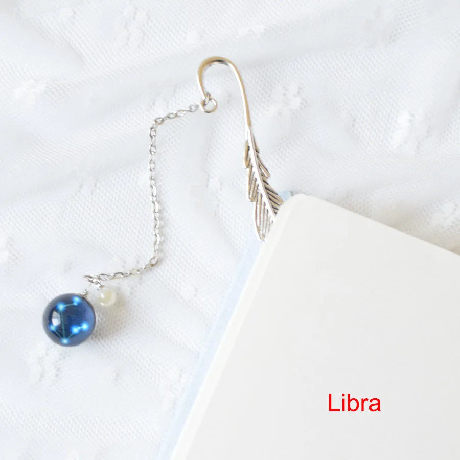 Luminous Pisces Constellations Metal Bookmark – A Must-Have for Pisces Zodiac Fans