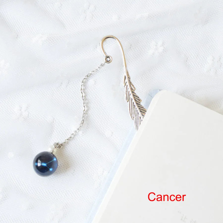 Luminous Capricornus Constellations Metal Bookmark – A Stylish Bookmark for Capricorn Fans