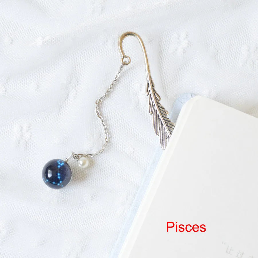 Luminous Aries Constellations Metal Bookmark – A Bold Statement for Aries Fans