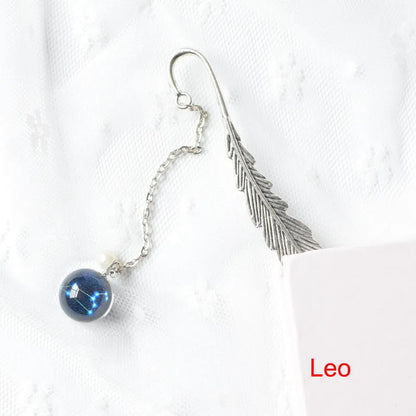 Luminous Gemini Constellations Metal Bookmark – A Stylish Gift for Gemini Fans