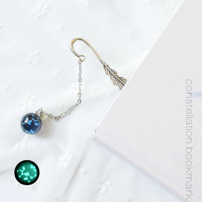 Luminous Pisces Constellations Metal Bookmark – A Must-Have for Pisces Zodiac Fans