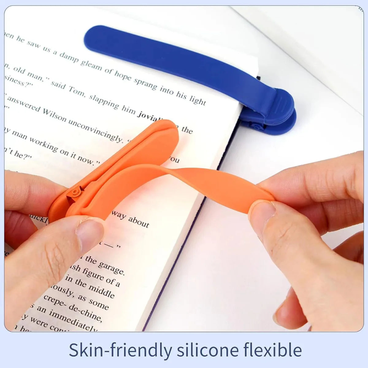 Colorful Silicone Bookmark