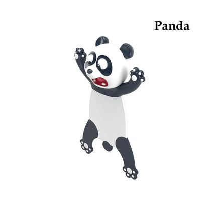 3D Panda Ocean Series Bookmark – Cute Cartoon PVC Page Marker