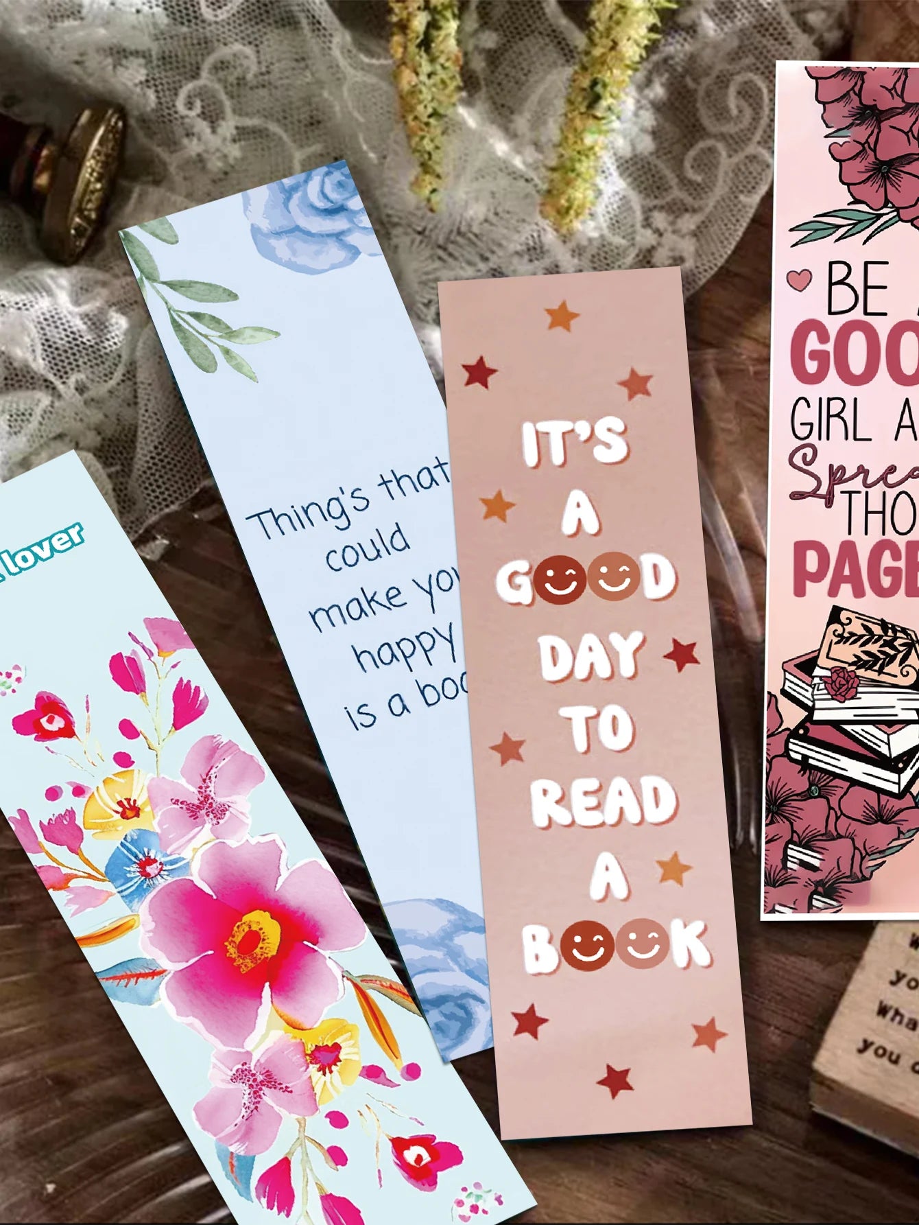 30PCS Creative Bookmarks