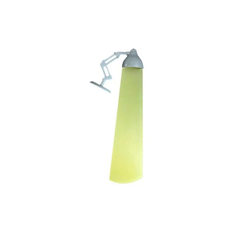 Green Bookmark with Table Lamp Shape