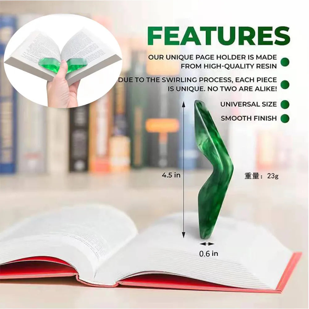 Thumb Book Holder – Hands-Free Page Holding Tool