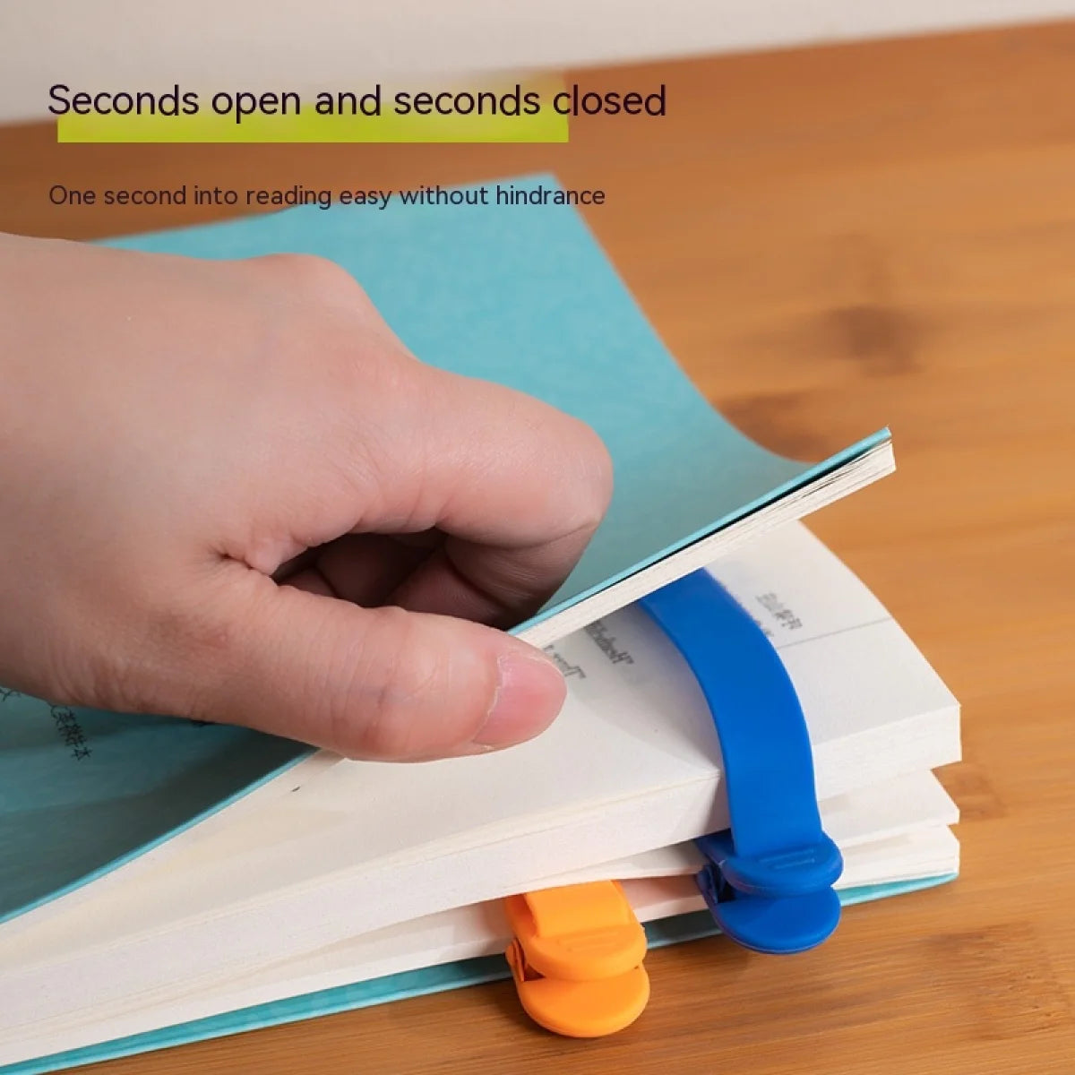 Colorful Silicone Bookmark