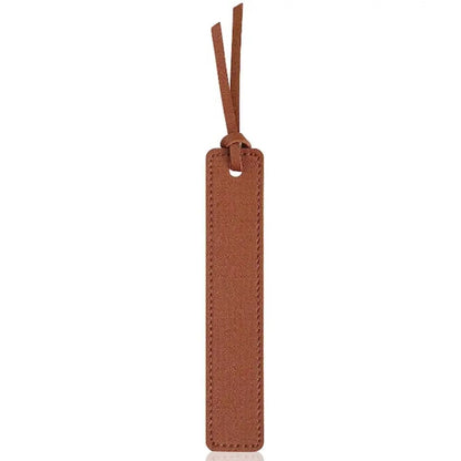 Vintage Classic Brown Leather Bookmark