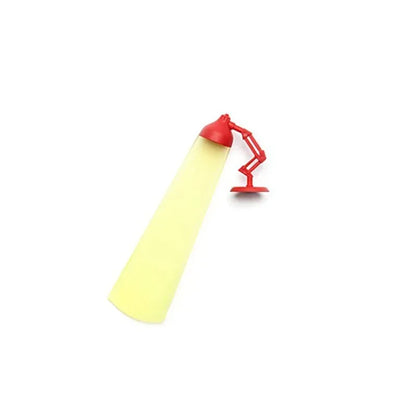 Red Bookmark With Table Lamp Shape